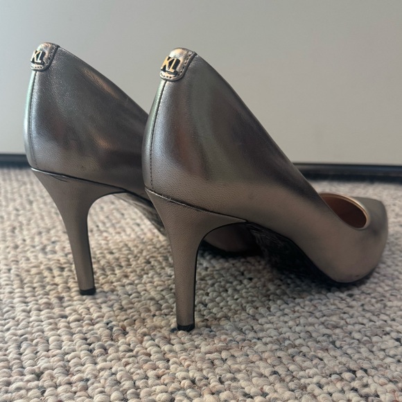 Karl Lagerfeld Silver Women's Heels - Picture 3 of 13